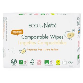 NATY Detské vlhčené hygienické obrúsky Economy pack 3x 56 ks