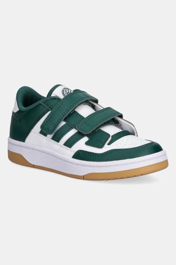 Detské tenisky adidas Originals RAPID COURT zelená farba, JR1022