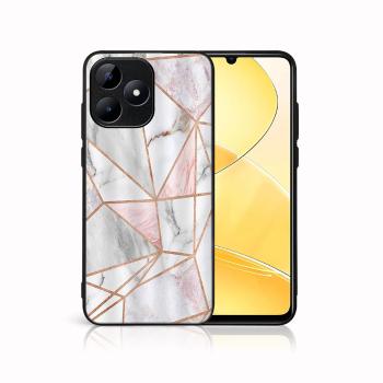 MY ART Ochranný kryt pre Realme C53 PINK MARBLE (143)