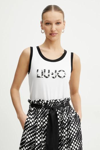Top Liu Jo biela farba, VA5138.JS360