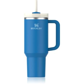 Stanley Quencher H2.O FlowState™ Tumbler tumbler z nehrdzavejúcej ocele s rúrkou Azure 1180 ml