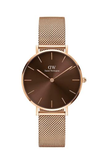Hodinky Daniel Wellington PETITE AMBER dámskeňe, zlatá farba