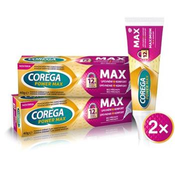 COREGA Max upevnenie + komfort 2× 40 g (8596149005775)