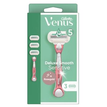 GILLETTE Venus Rose Gold Holiaci strojček pre ženy + Náhradné hlavice 3 ks