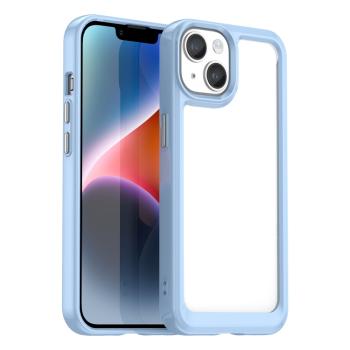 CRYSTAL Ochranný kryt Apple iPhone 15 modrý