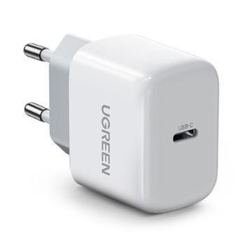 Ugreen CD241 sieťová nabíjačka USB-C PD 20W, biela (CD241)