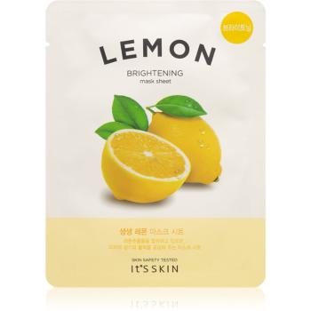 It´s Skin The Fresh Mask Lemon rozjasňujúca plátienková maska 18 g