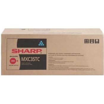 Sharp MX-C35TC azúrový (cyan) originálny toner