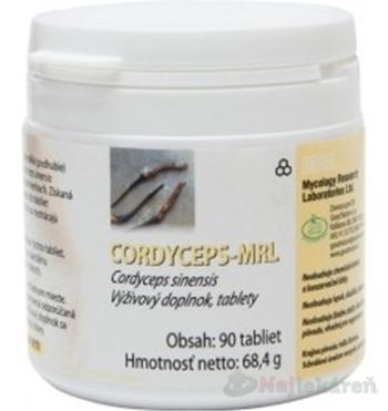 Cordyceps sinensis 90 tabliet po 500 mg sušenej huby