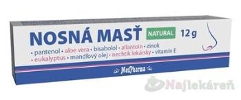 MedPharma NOSNÁ MASŤ NATURAL 12 g