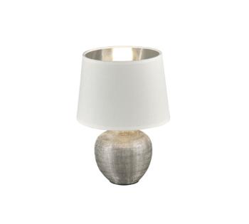 Stolová lampa Reality Luxor strieborná R50621089