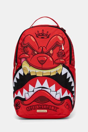 Ruksak Sprayground červená farba, veľký, vzorovaný, 910B7306NSZ