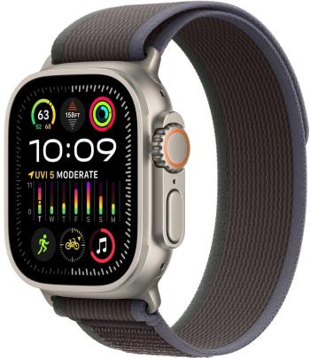 Apple Apple Watch Ultra 2 49 mm titan cu brățară de traseu albastru-negru M/L