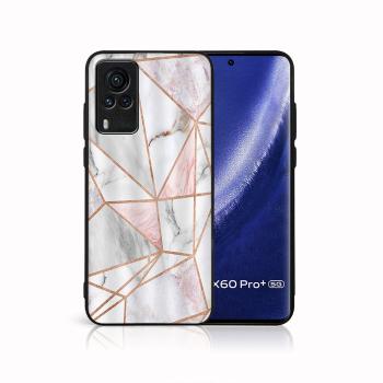 MY ART Ochranný obal Vivo X60 Pro 5G -PINK MARBLE (143)