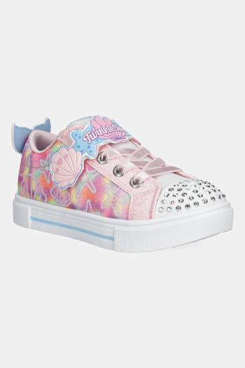 Detské tenisky Skechers TWINKLE SPARKS ružová farba, 314824N