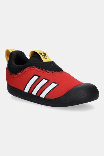 Detské tenisky adidas MONOFIT MICKEY červená farba, JQ0016