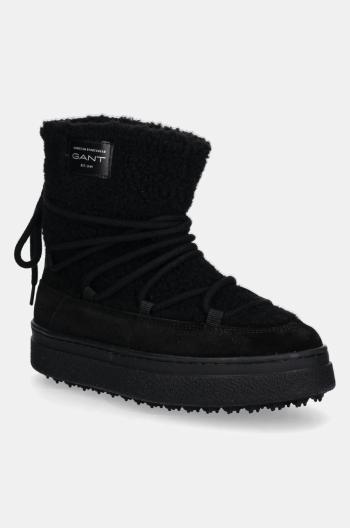 Snehule Gant Snowhill čierna farba, 29548782 G00