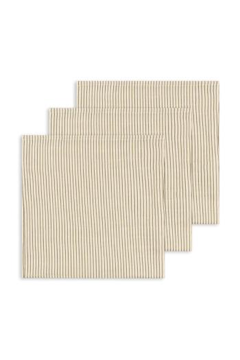 Detská plienka Konges Sløjd 3 PACK MUSLIN CLOTH GOTS 3-pak KS102361