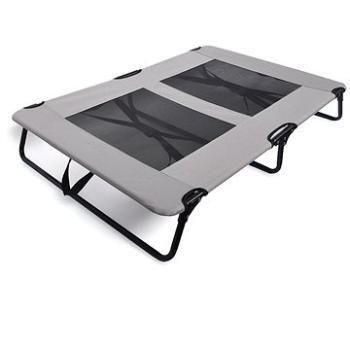 Hapet Ležadlo pre psov Oxford sivo-čierne 69 × 58 × 18 cm (CHPpe0933)