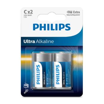 Philips Batéria C 1,5 V Ultra Alkaline