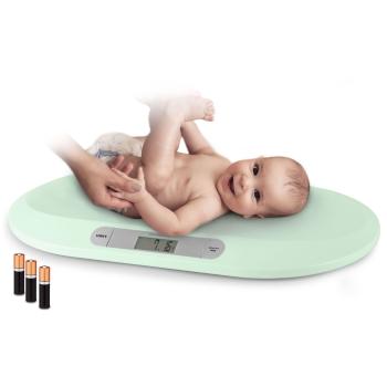 Digitális babamérleg mentazöld 20 kg-ig , 0.01 kg pontossággal (5145)