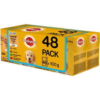 Pedigree Vital Protection mäsový výber s ryžou v želé 48× 100 g (5900951240089)