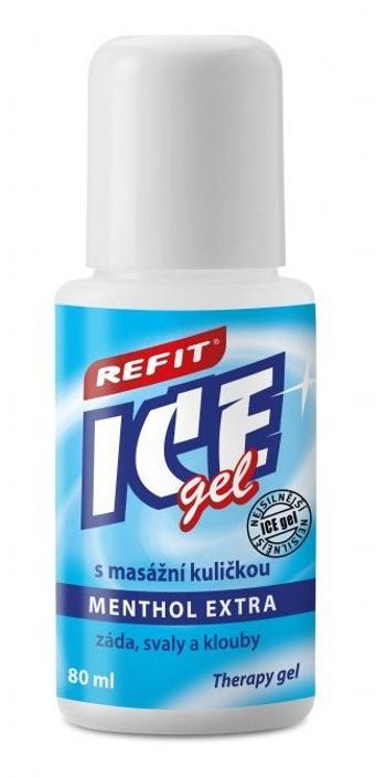 REFIT ICE GEL MENTHOL roll-on, 80 ml