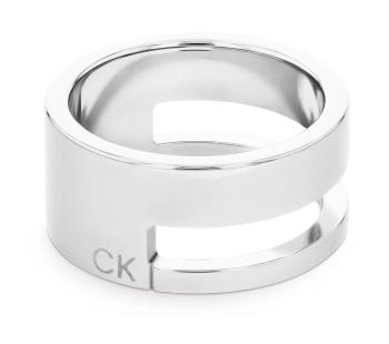 Calvin Klein Dámsky oceľový prsteň Geometric Essentials 35000680 52 mm