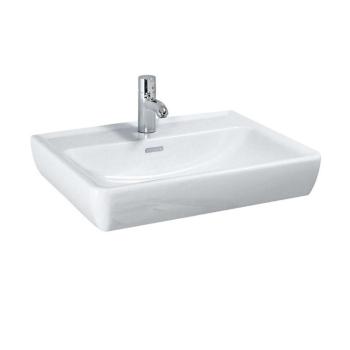 Laufen - Pro Umývadlo, 60x48 cm, 1 otvor na batériu, biela H8189520001041
