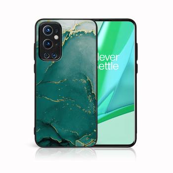 MY ART Ochranný obal OnePlus 9 Pro -GREEN MARBLE (145)