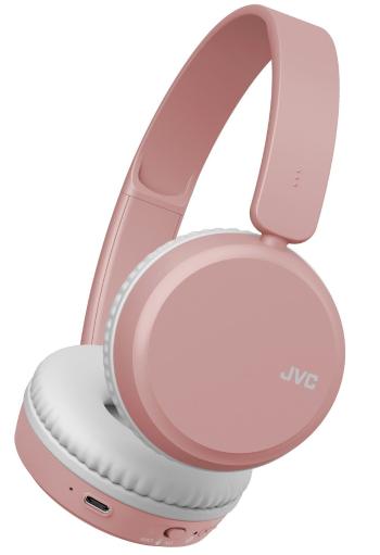 JVC HA-S36W-P-U Bluetooth fejhallgató pink színben, akár 35 órás...