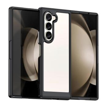 CRYSTAL Ochranný kryt pre Samsung Galaxy Z Fold6 5G čierny