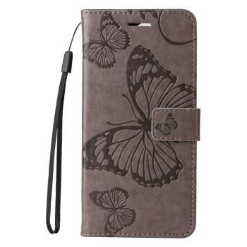 ART BUTTERFLY Peňaženkový obal pre Motorola Edge 50 Neo / ThinkPhone 25 šedý