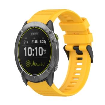 SILICONE Remienok pre Garmin Enduro 2 / Tactix 7 žltý