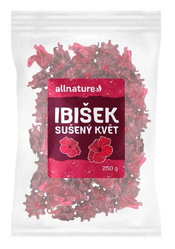 ALLNATURE Sušený kvet ibišteka 250 g