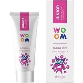 WOOM Junior Bubble Gum, detská od 6 rokov, 50 ml (4751033920112)