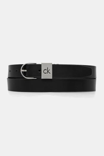 Opasok Calvin Klein dámsky, čierna farba, K60K612936