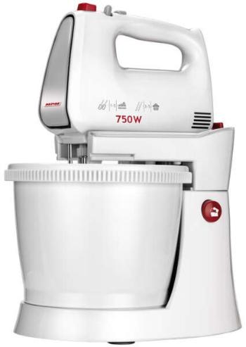 MPM MMR-20Z Tálas mixer forgótállal 750W - fehér