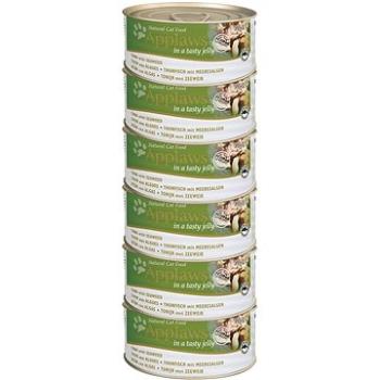 Applaws konzerva Jelly Tuniak s morskými riasami 6 × 70 g (5060481891172)
