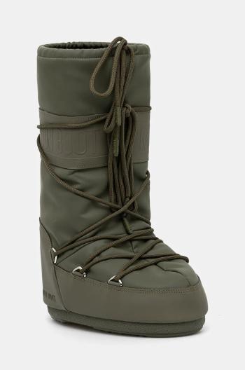 Snehule Moon Boot MB ICON RUBBER zelená farba, 80D1402760 M006