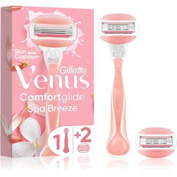 Gillette Venus ComfortGlide Spa Breeze holiaci strojček + 2 náhradné hlavice 1 ks