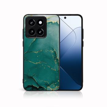 MY ART Ochranný kryt pre Xiaomi 14 GREEN MARBLE (145)