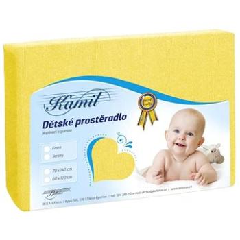 Bellatex Detská džersej – 60 × 120 cm – žltá (344)