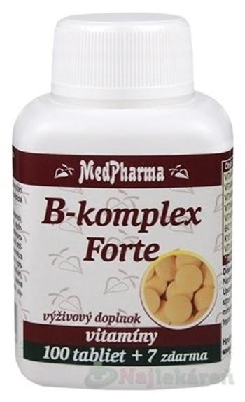 MedPharma B-komplex Forte tablety 100+7 zadarmo