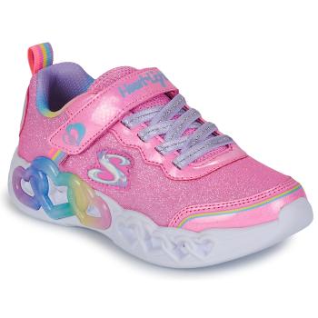 Skechers  INFINITE HEART LIGHTS  Nízke tenisky Ružová