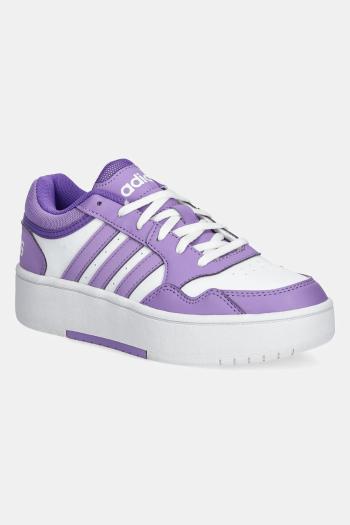 Detské tenisky adidas Originals HOOPS 3.0 BOLD fialová farba, JI3469