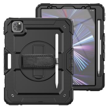 SOLID 360 Odolný obal pre Apple iPad Pro 11 2024 čierny