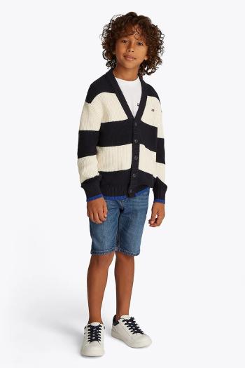 Detské rifľové krátke nohavice Tommy Hilfiger KB0KB08133
