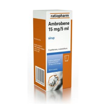 Ambrobene 15mg/5 ml sir.1 x 100 ml/300mg