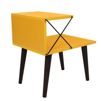 Nočný stolík Cross Yellow
